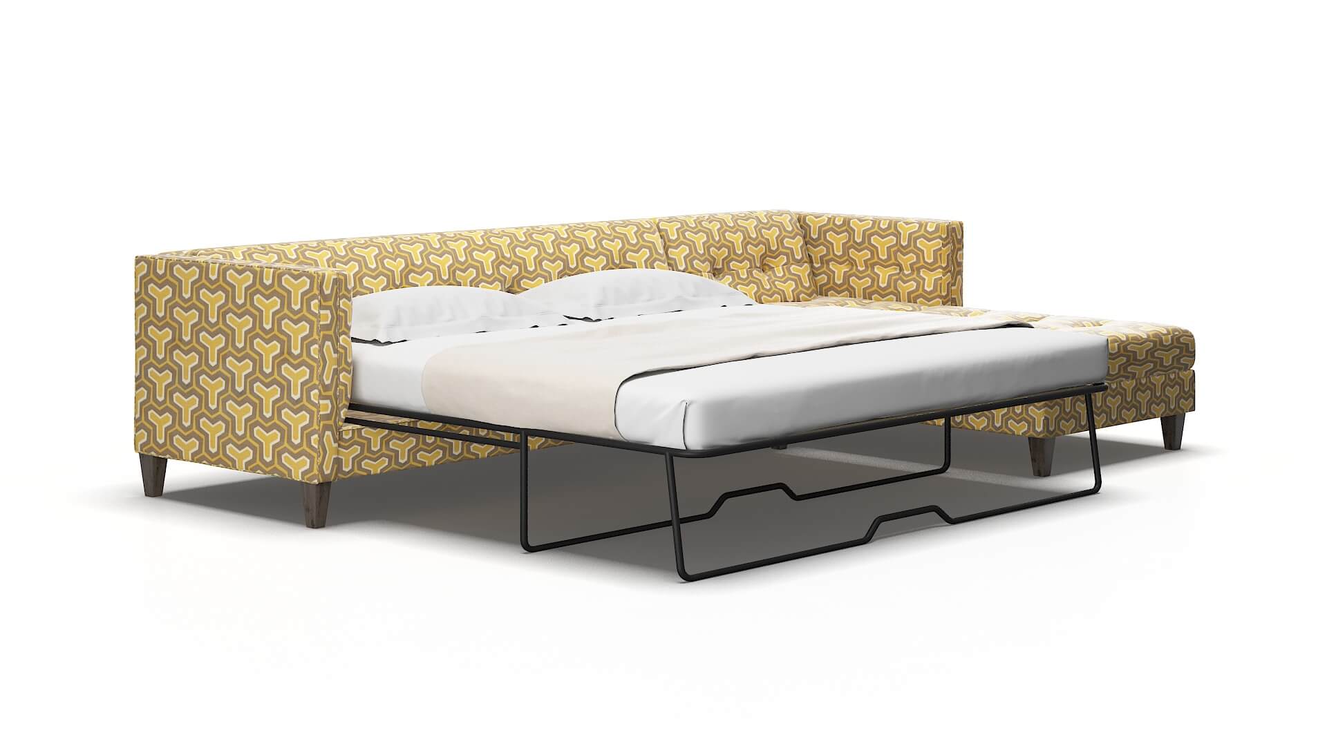 Messina Merci dijon Panel sleeper Espresso Legs  2