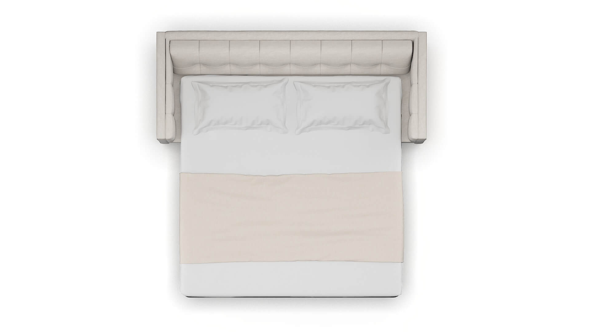 Messina Noble Grey Sofa Sleeper Espresso legs 3