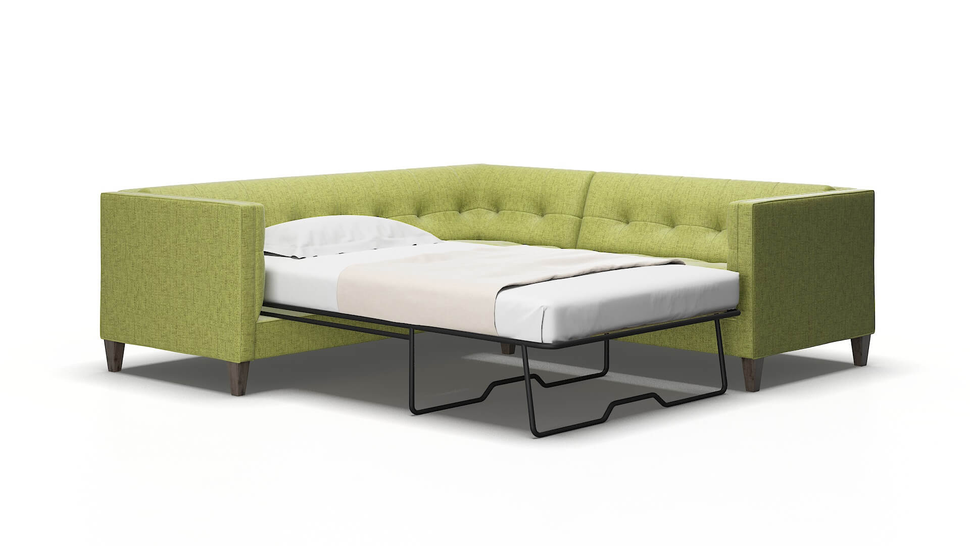 Messina Notion appletini Sectional sleeper Espresso Legs  2