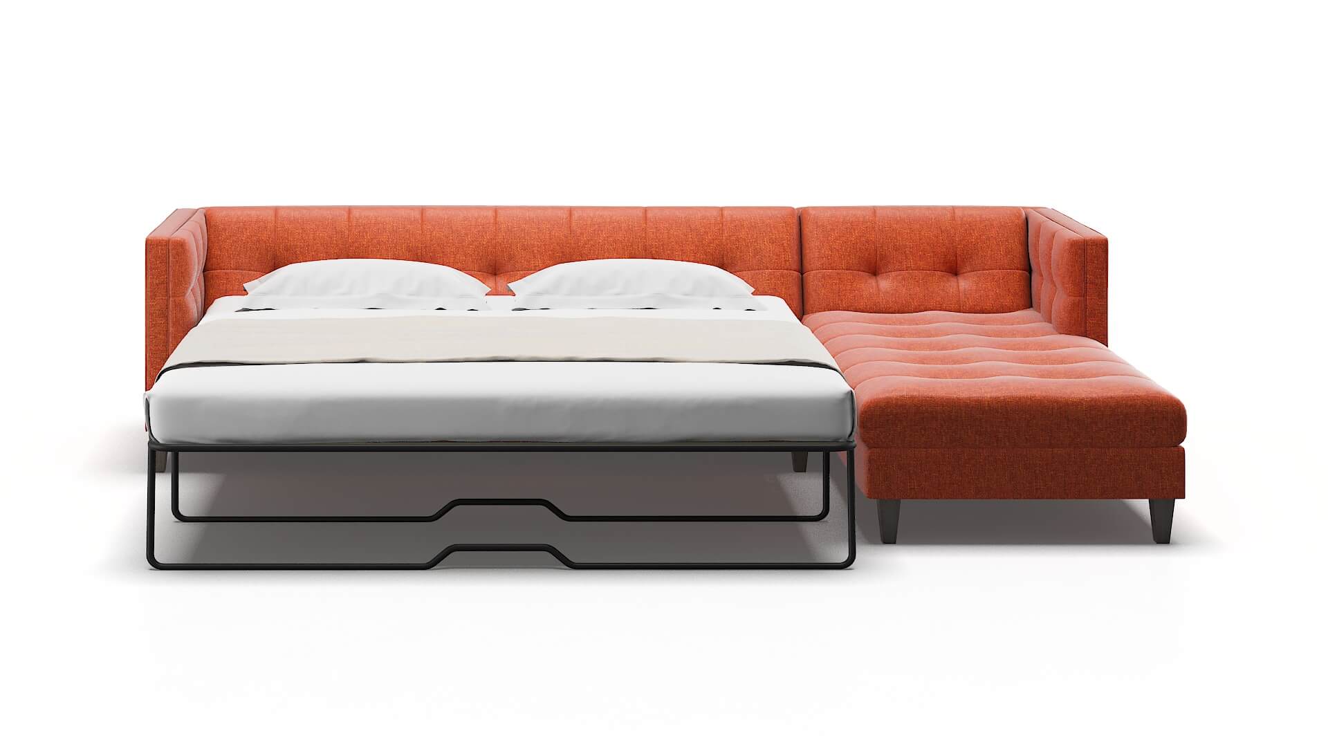 Messina Notion Tang Panel Sleeper Espresso legs 1