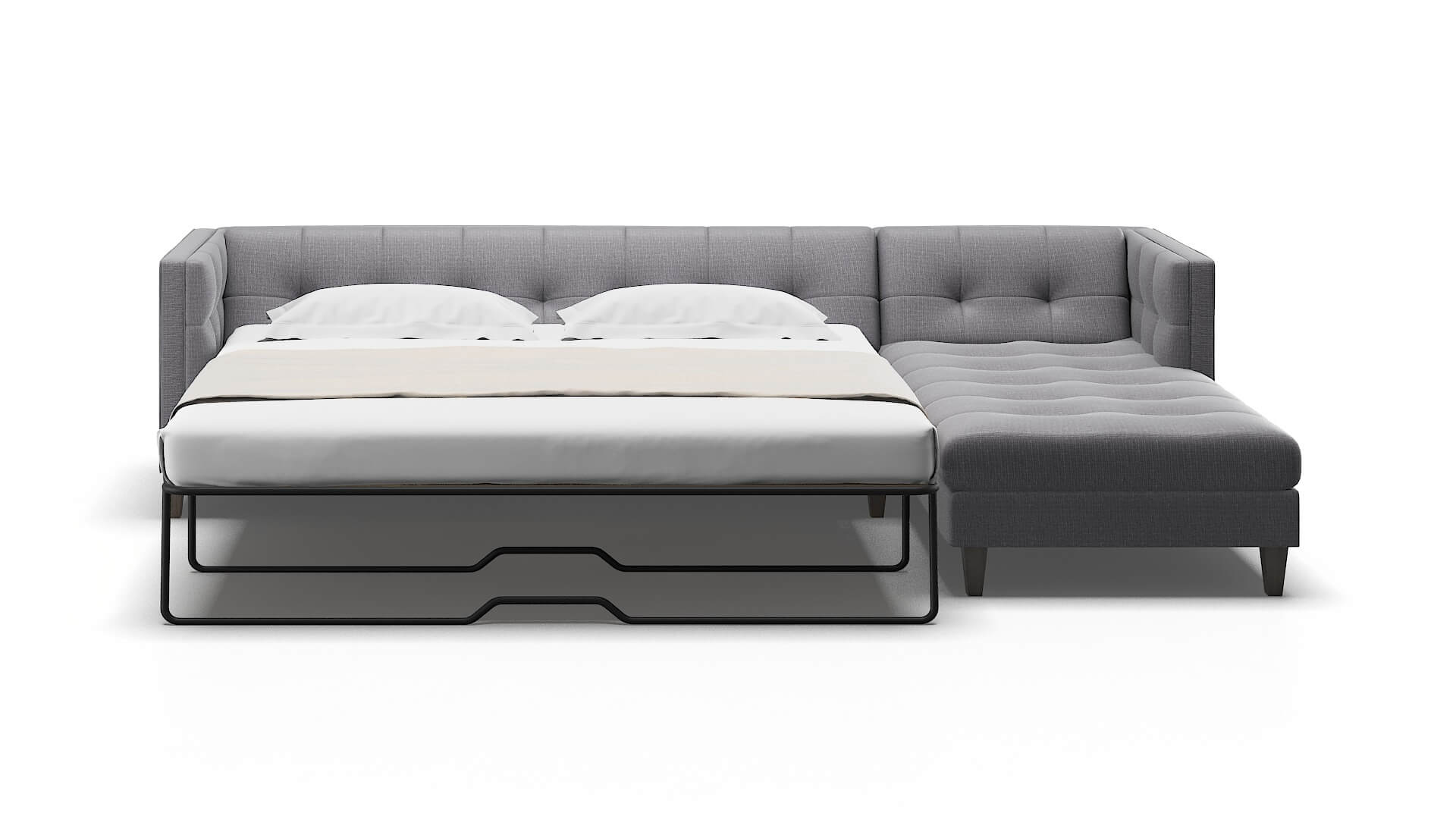 Messina Parker Ash Panel Sleeper Espresso legs 1