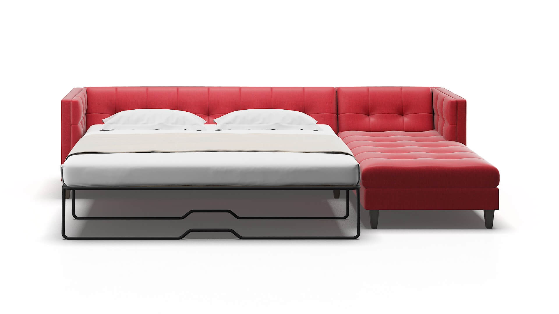 Messina Pauline Ruby Panel Sleeper Espresso legs 1