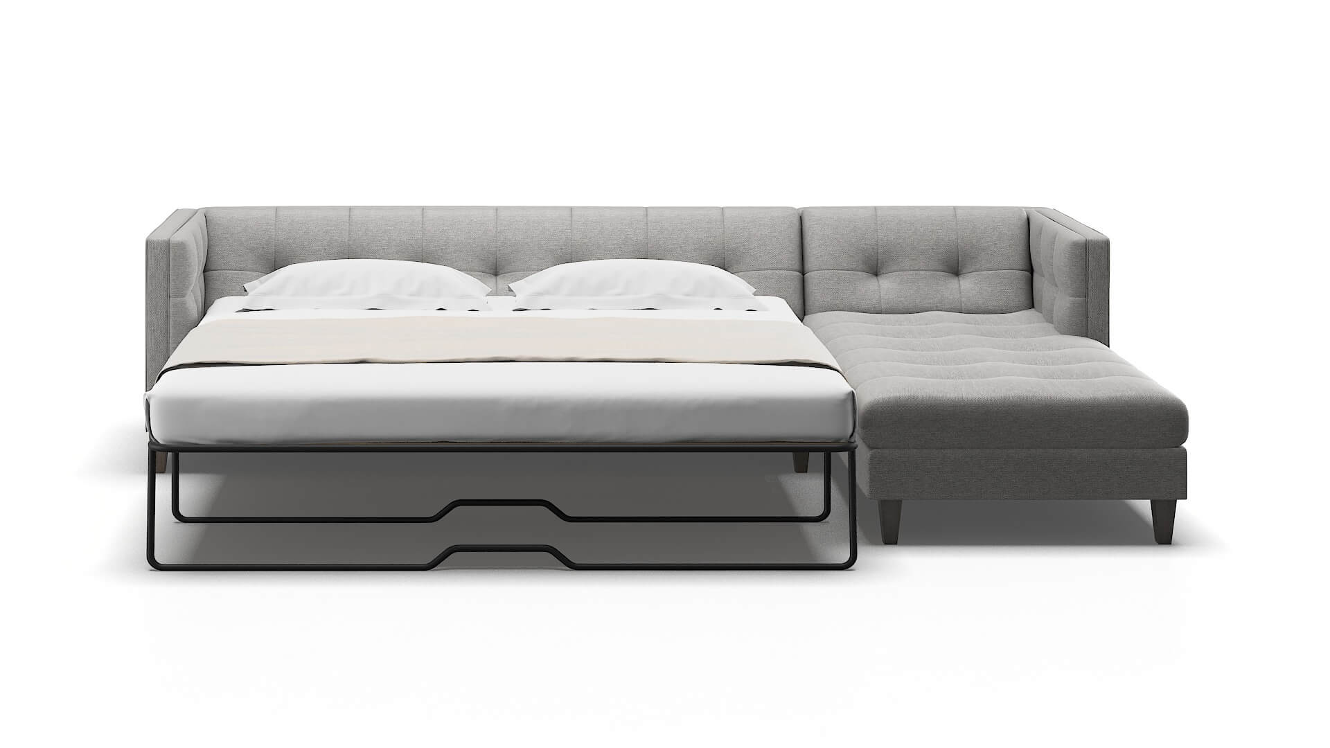 Messina Phoenix Smoke Panel Sleeper Espresso legs 1