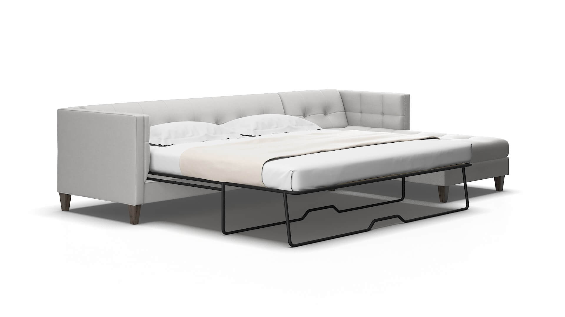 Messina Prisma Steam Panel Sleeper Espresso legs 2