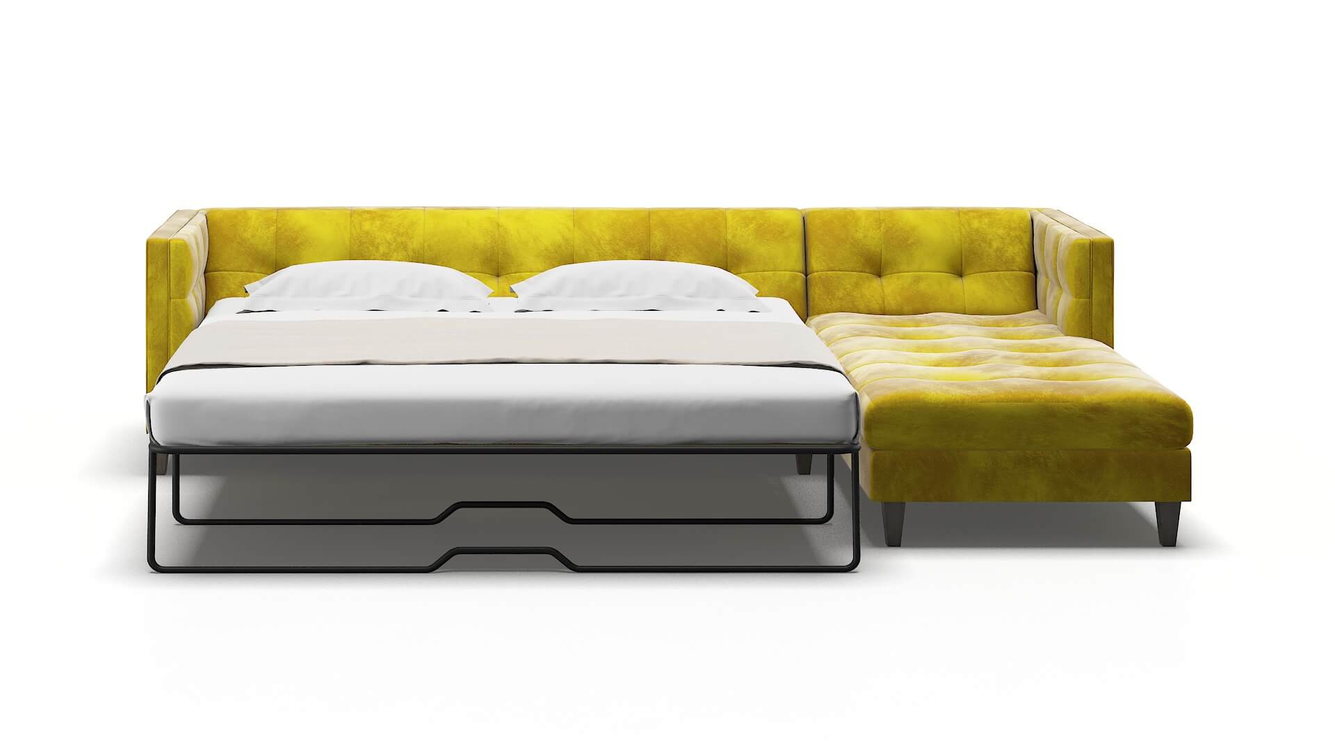 Messina Quartz 402 Panel Sleeper Espresso legs 1