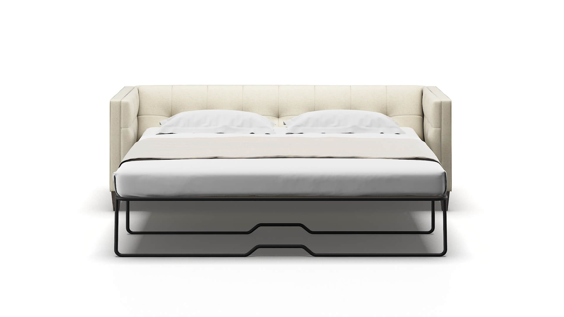 Messina Redondo Oyster Sofa Sleeper Espresso legs 1