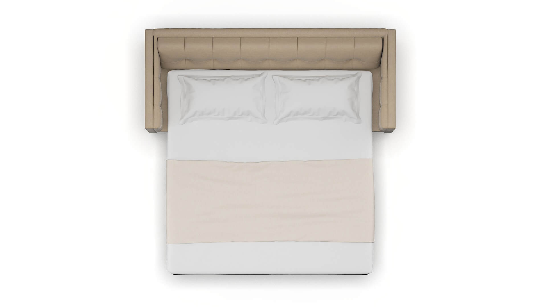 Messina Rocket Cappuccino Sofa Sleeper Espresso legs 3