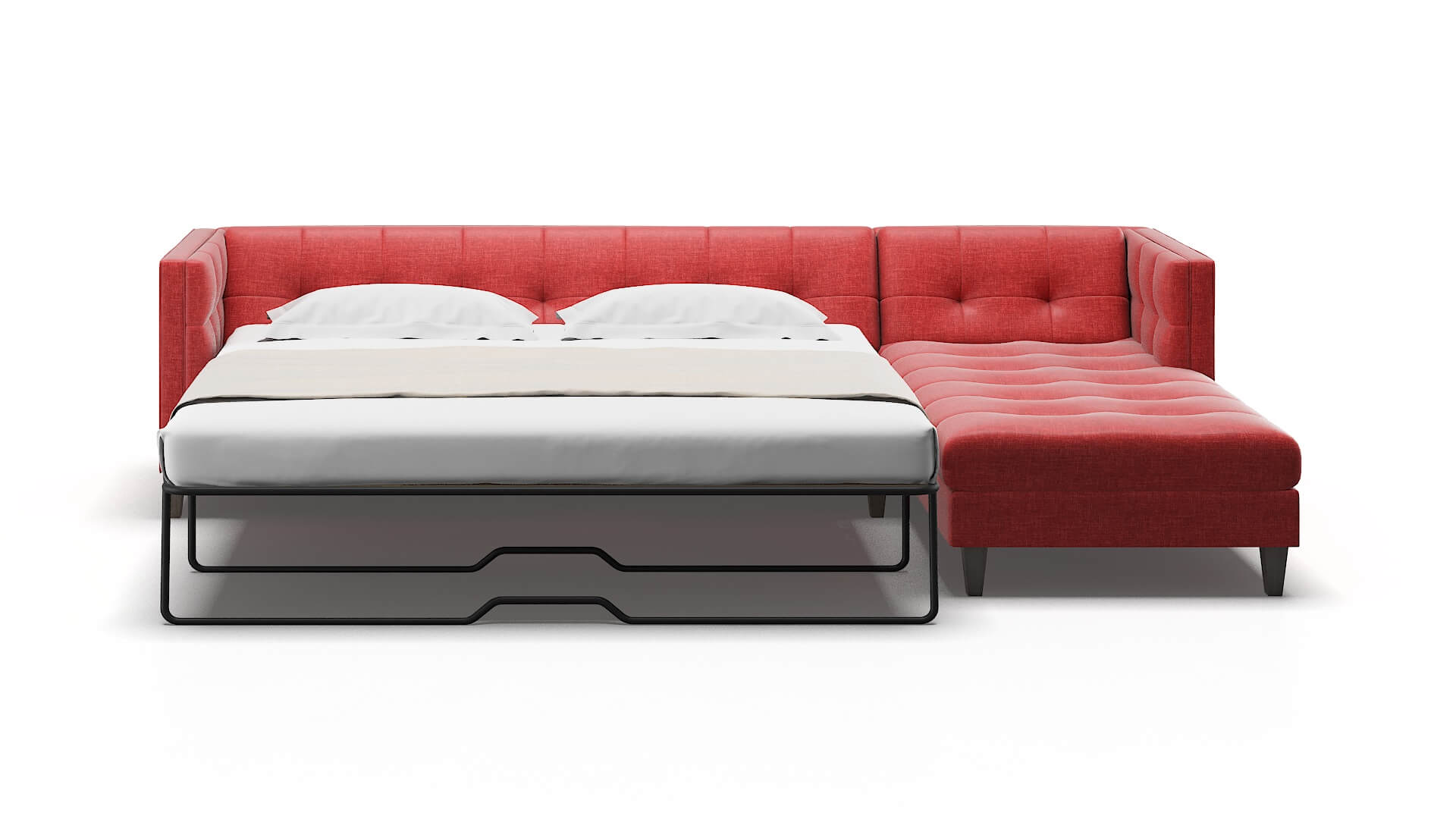 Messina Royale Berry Panel Sleeper Espresso legs 1