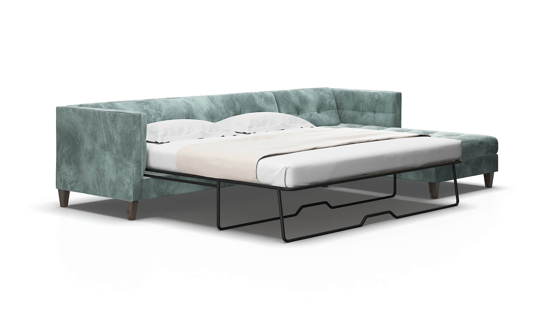 Messina Royale cloud Panel sleeper Espresso Legs  2