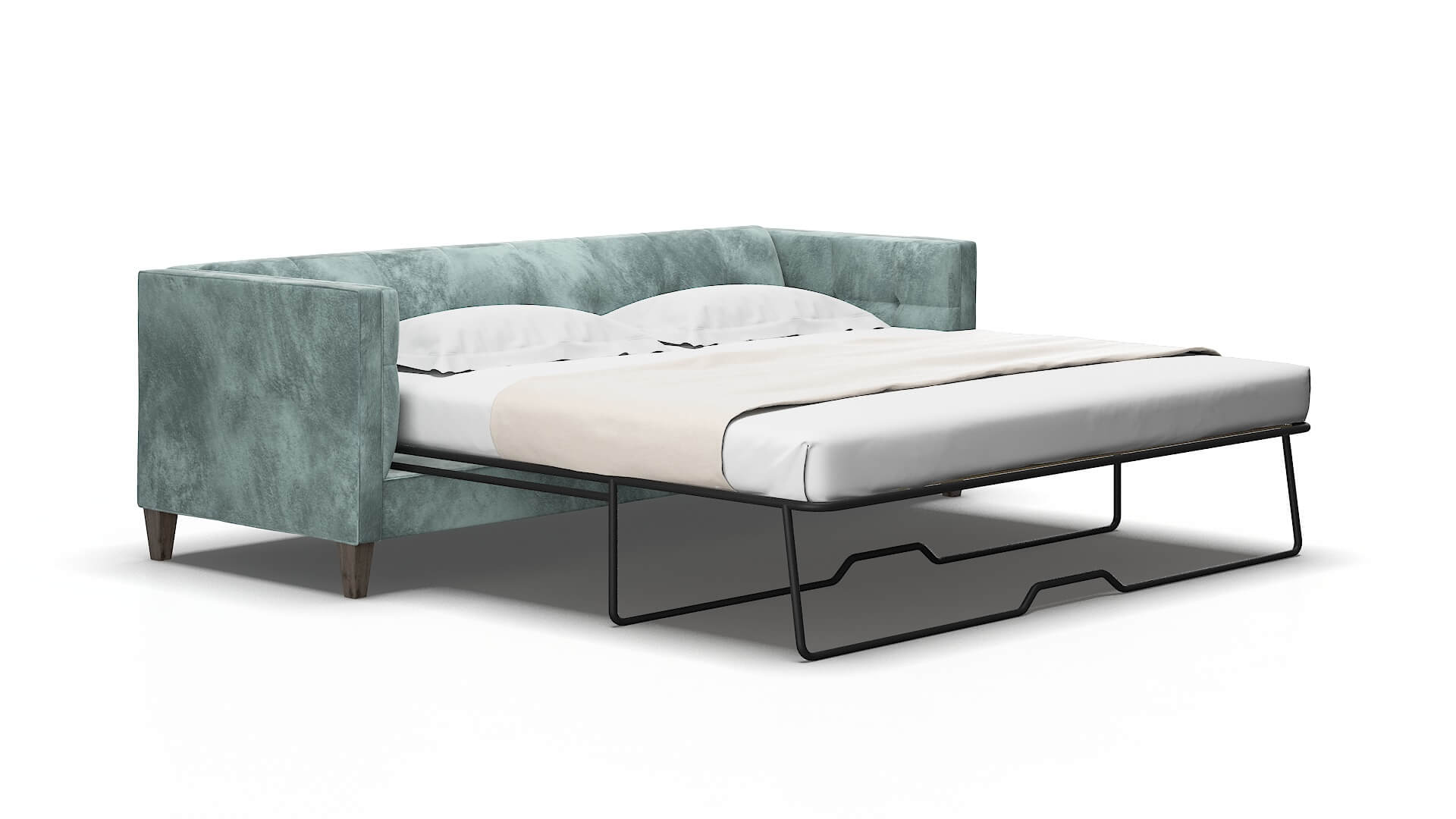 Messina Royale cloud Sofa sleeper Espresso Legs  2