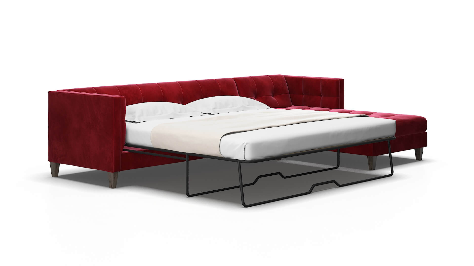 Messina Royale ruby Panel sleeper Espresso Legs  2