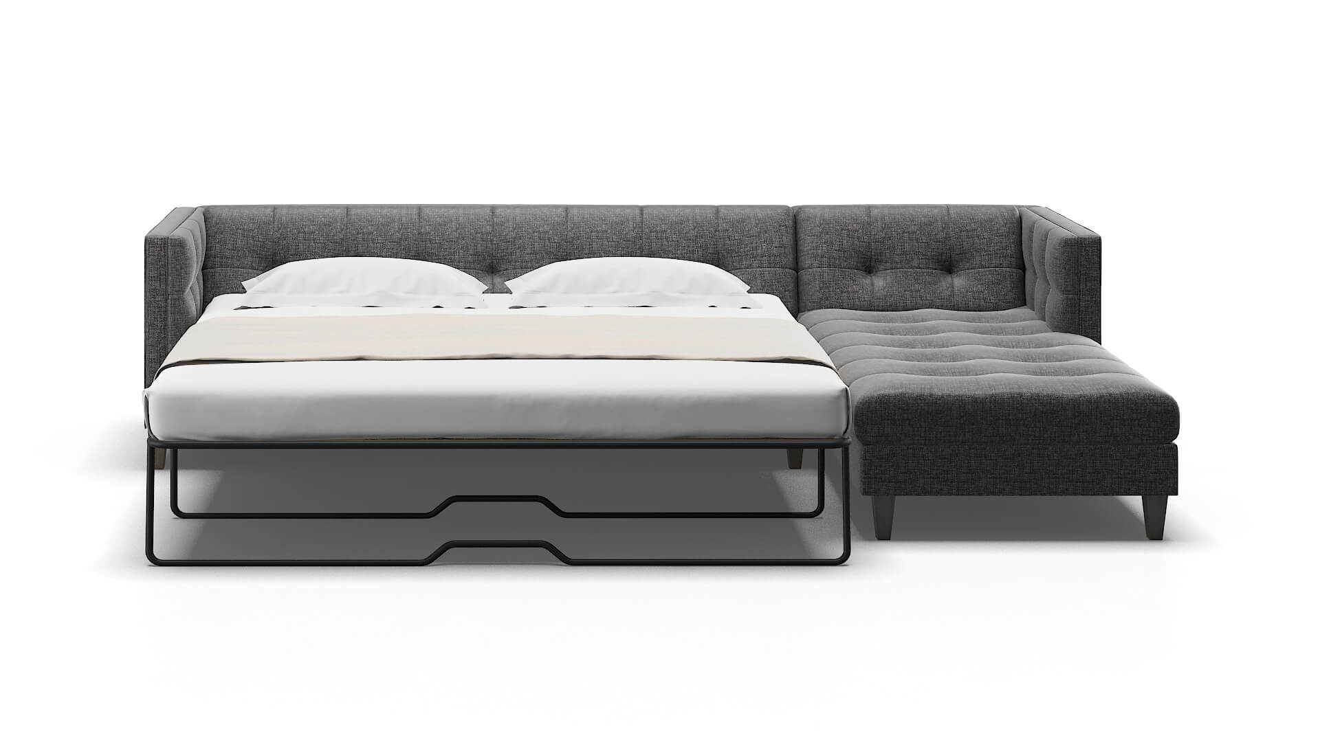 Messina Sosoftness 51 Panel Sleeper Espresso legs 1