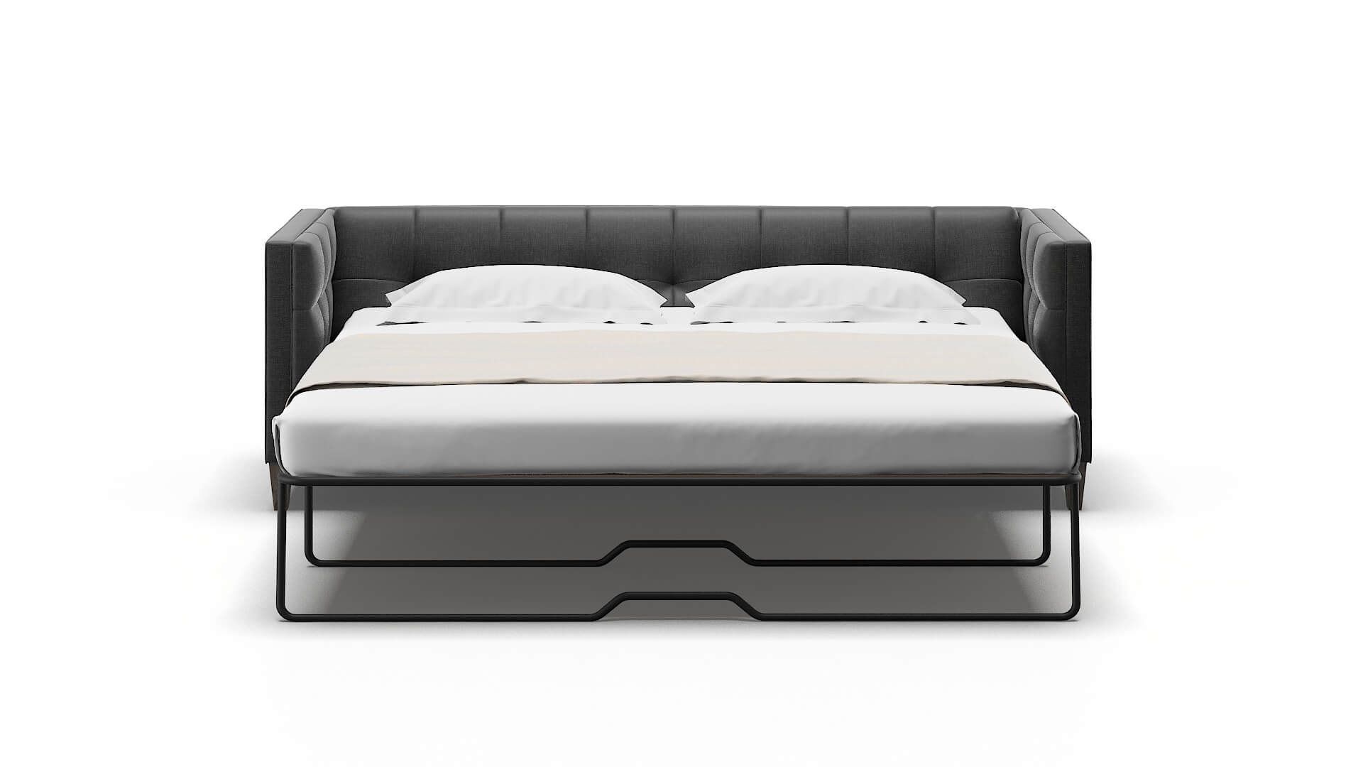 Messina Sosoftness 54 Sofa Sleeper Espresso legs 1