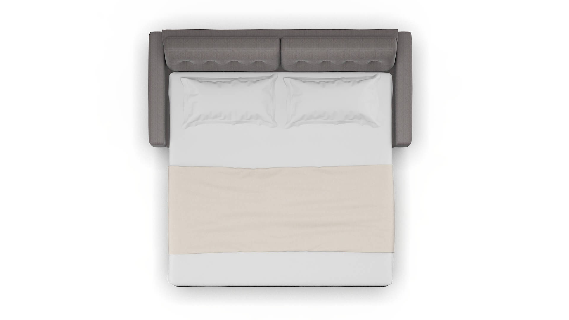 Milan Atlas_plz Silver Sofa Sleeper Espresso legs 3