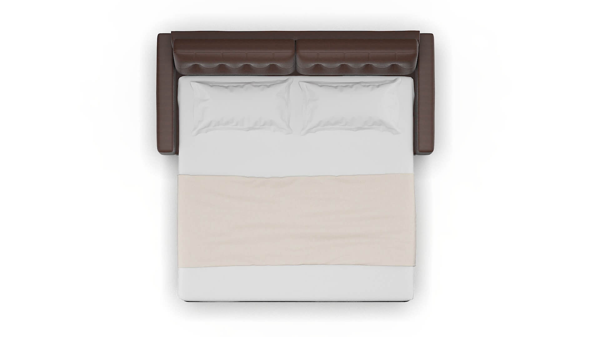 Milan Bella Espresso Sofa Sleeper Espresso legs 3