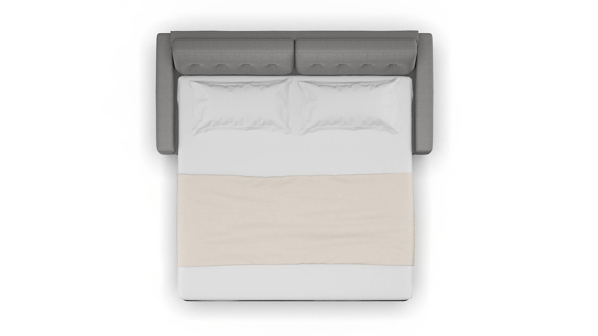 Milan Catalina Steel Sofa Sleeper Espresso legs 3