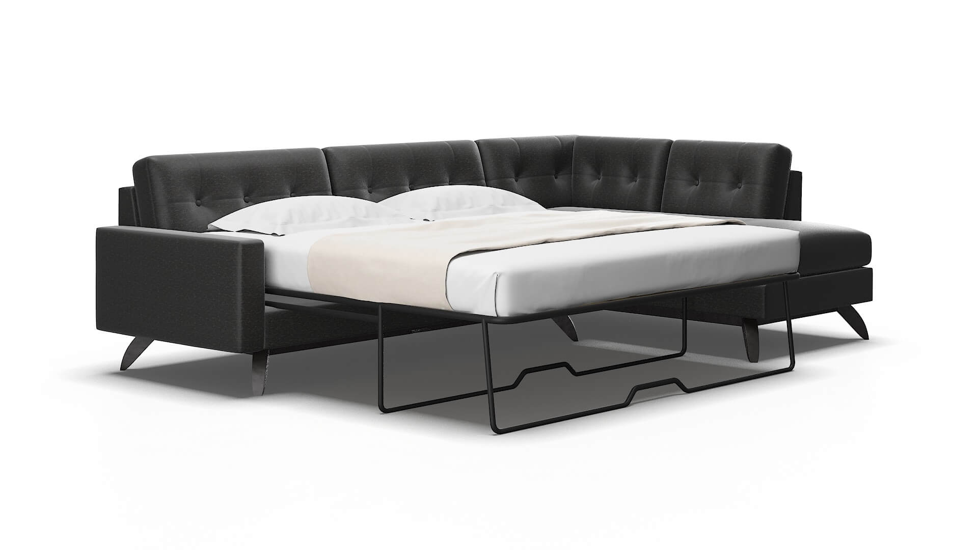 Milan Chance denim Panel sleeper Espresso Legs  2