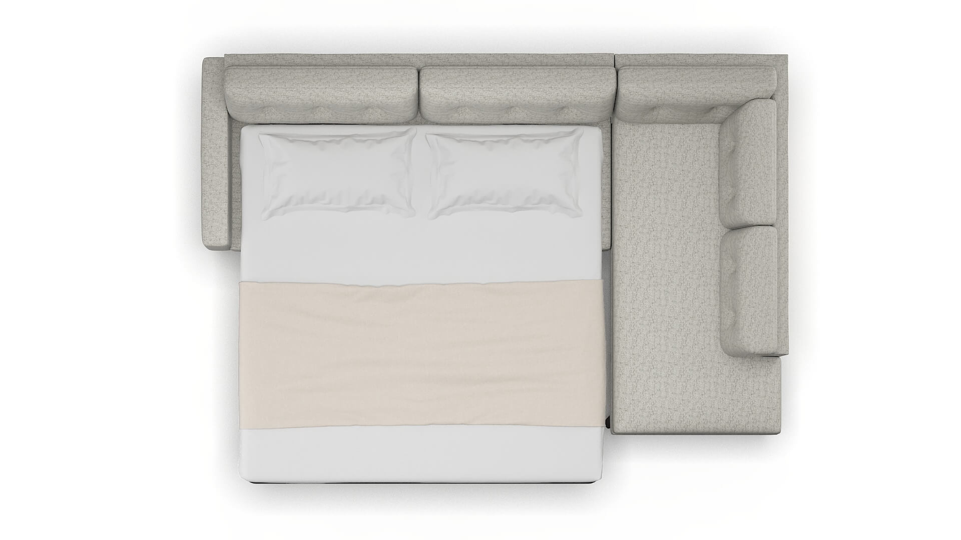 Milan Derby Silver Panel Sleeper Espresso legs 3