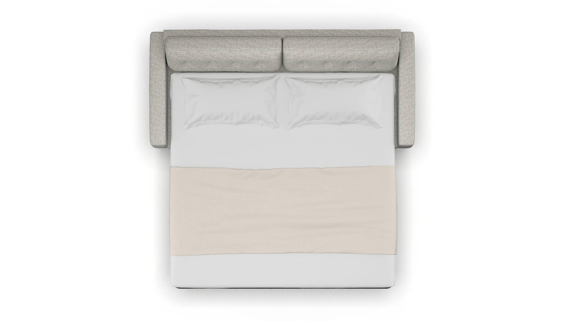 Milan Derby Silver Sofa Sleeper Espresso legs 3