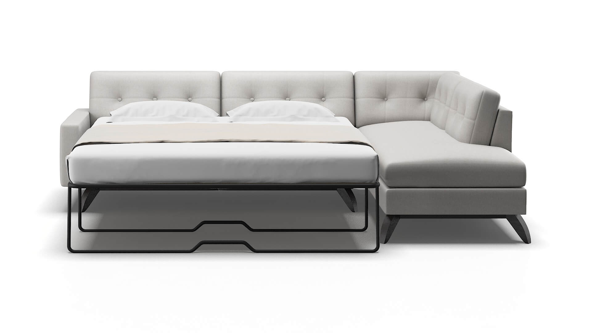 Milan Dream_d Sterling Panel Sleeper Espresso legs 1