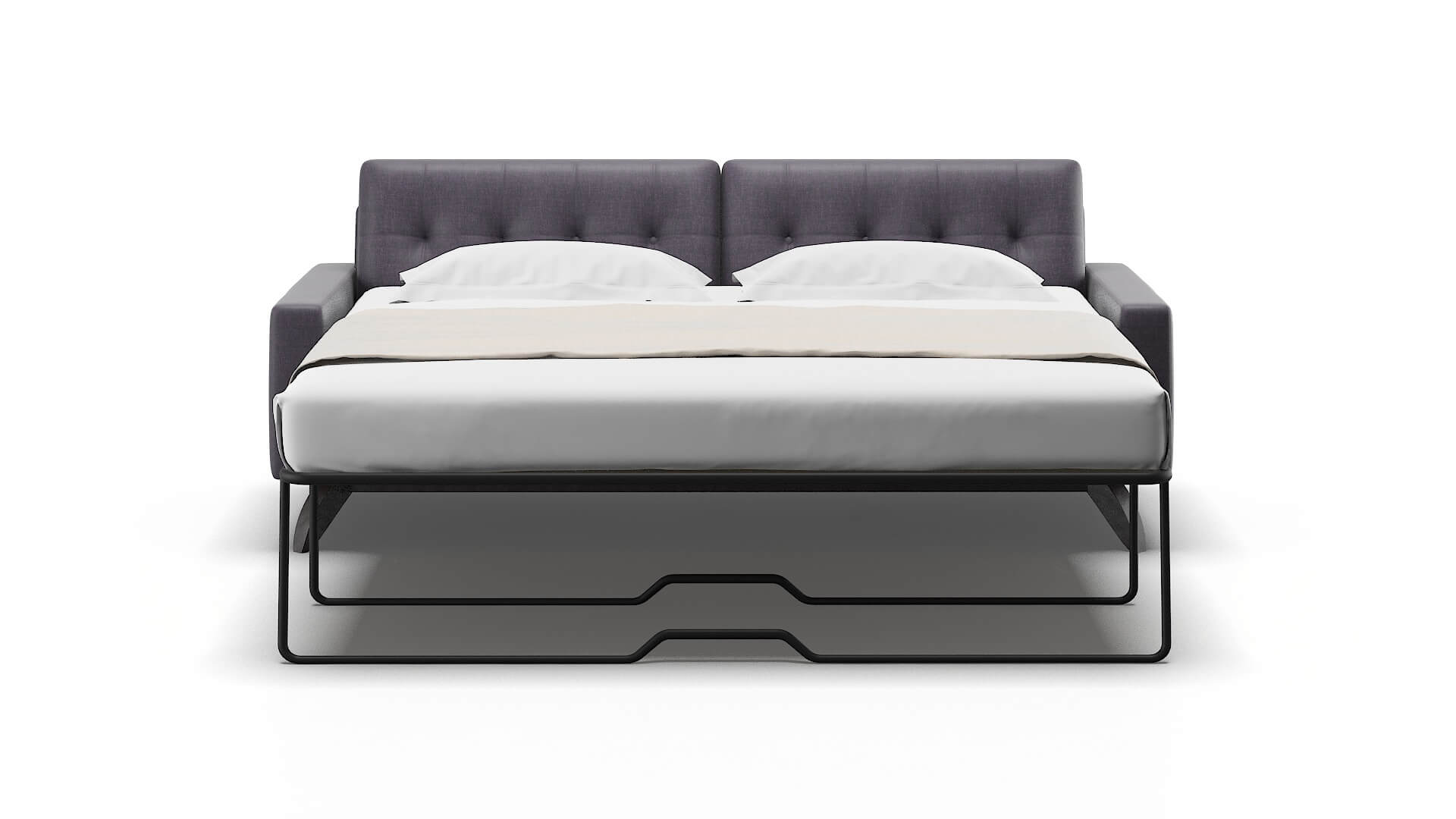 Milan Durham Ink Sofa Sleeper Espresso legs 1