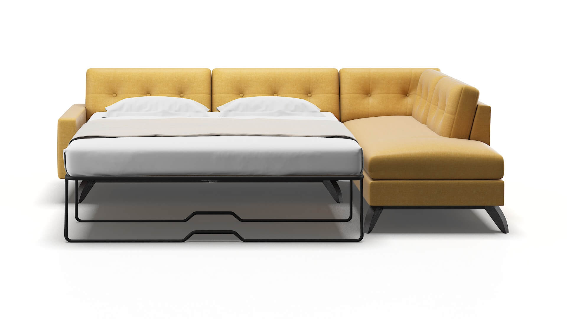 Milan Insight Citronella Panel Sleeper Espresso legs 1