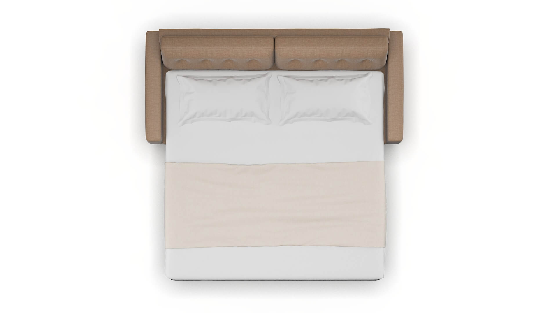 Milan Keylargo Mink Sofa Sleeper Espresso legs 3