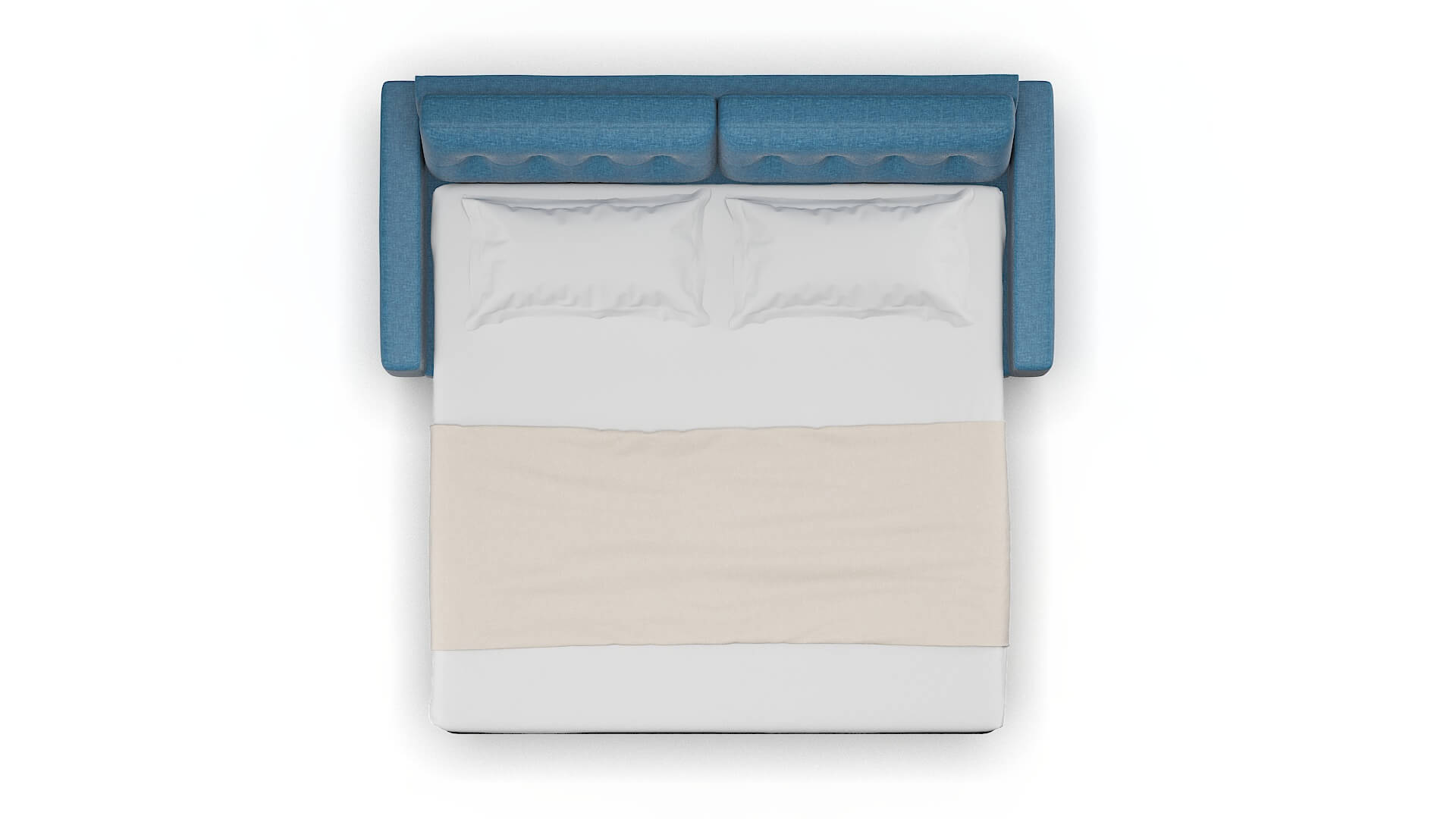 Milan Keylargo Ocean Sofa Sleeper Espresso legs 3