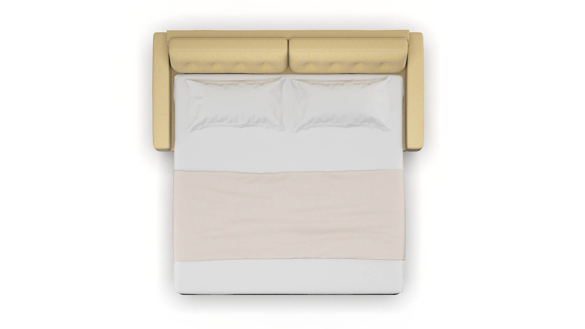 Milan Malibu Maize Sofa Sleeper Espresso legs 3