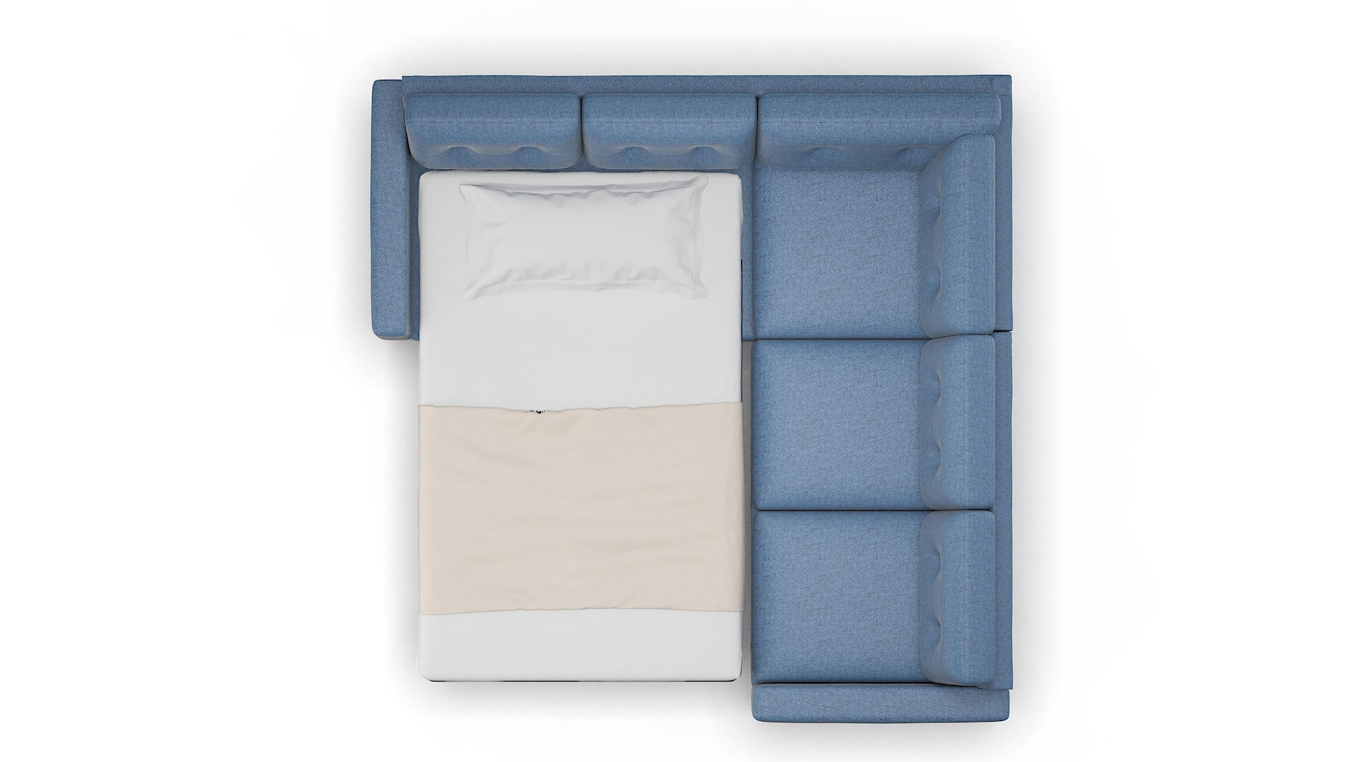 Milan Merino_hrp Ocean Sectional Sleeper Espresso legs 3