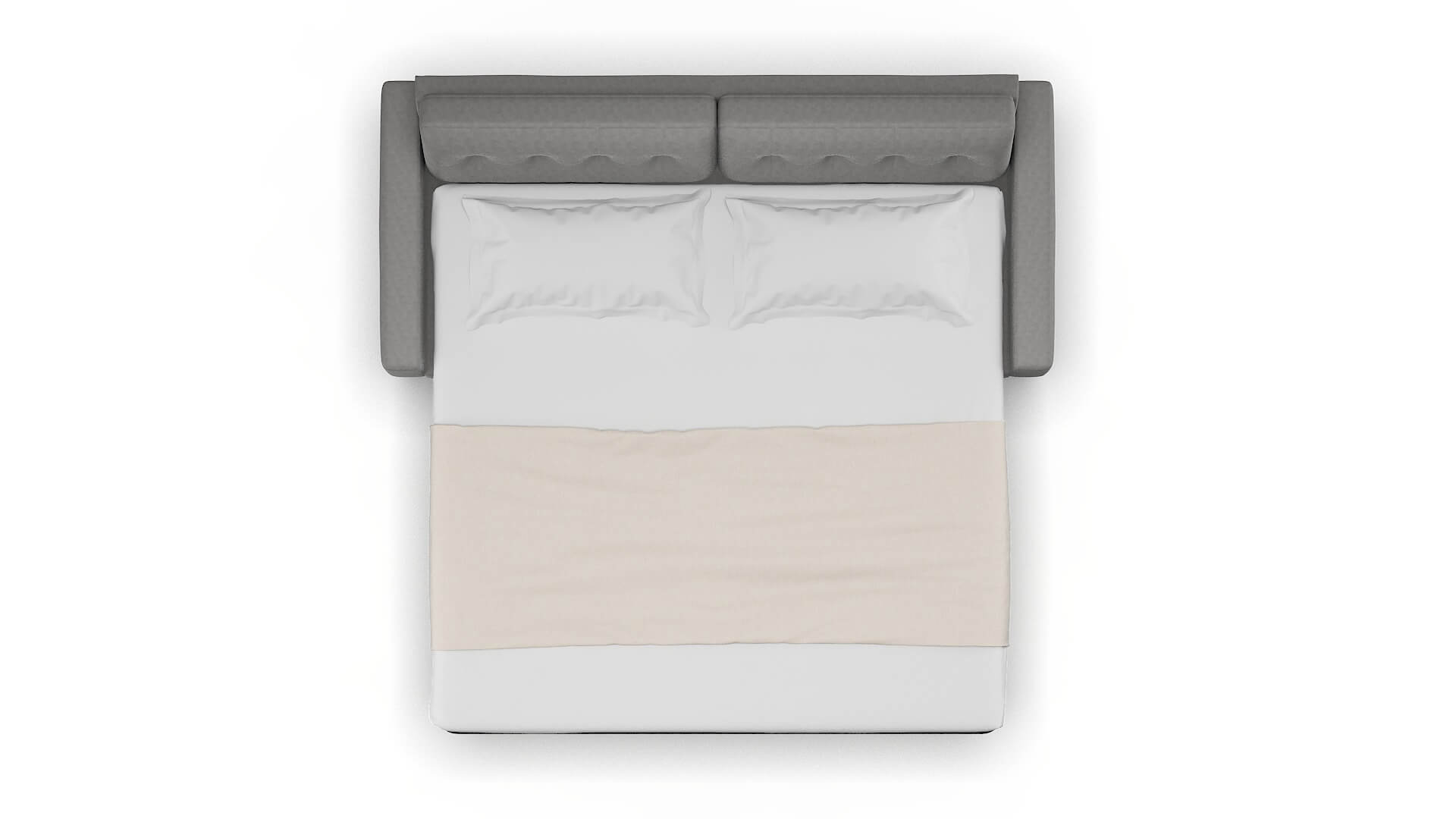 Milan Noble Smoke Sofa Sleeper Espresso legs 3