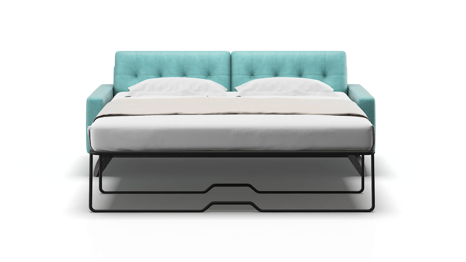 Milan Portland Mercury Sofa Sleeper Espresso legs 1