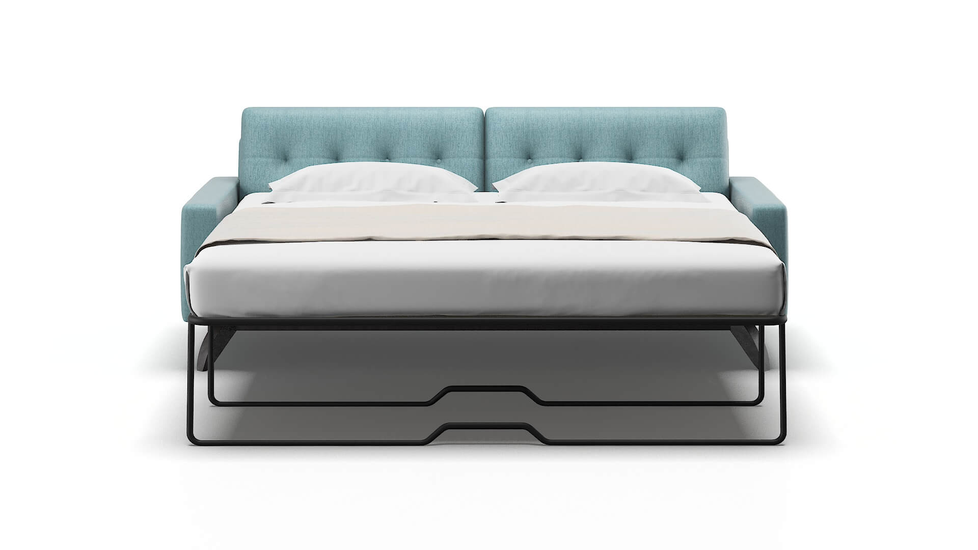 Milan Prisma Rainfall Sofa Sleeper Espresso legs 1