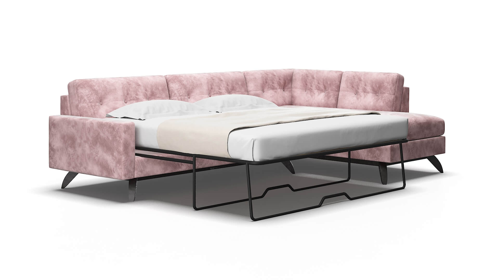 Milan Quartz 705 Panel sleeper Espresso Legs  2