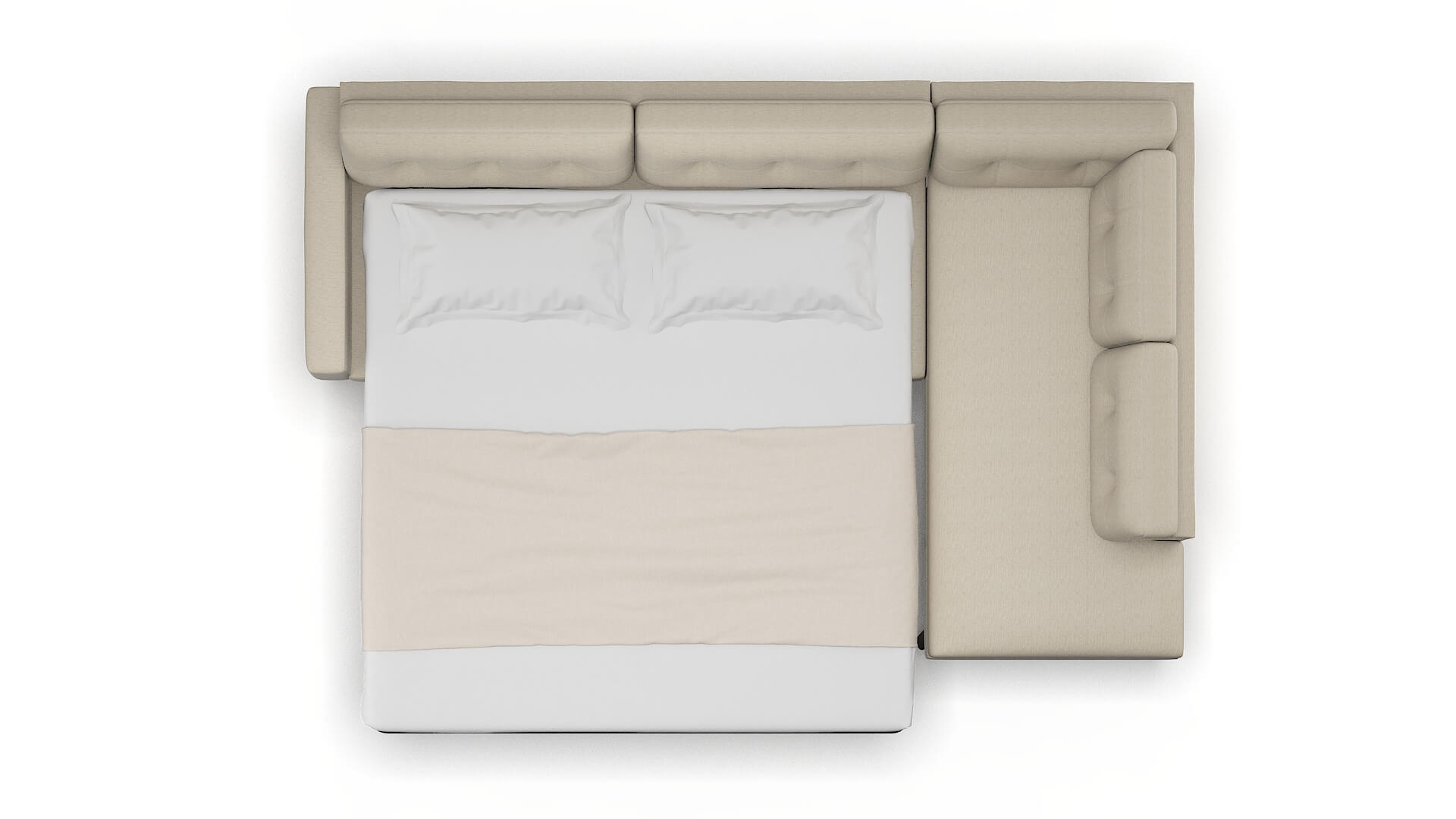 Milan Rocket Dove Panel Sleeper Espresso legs 3