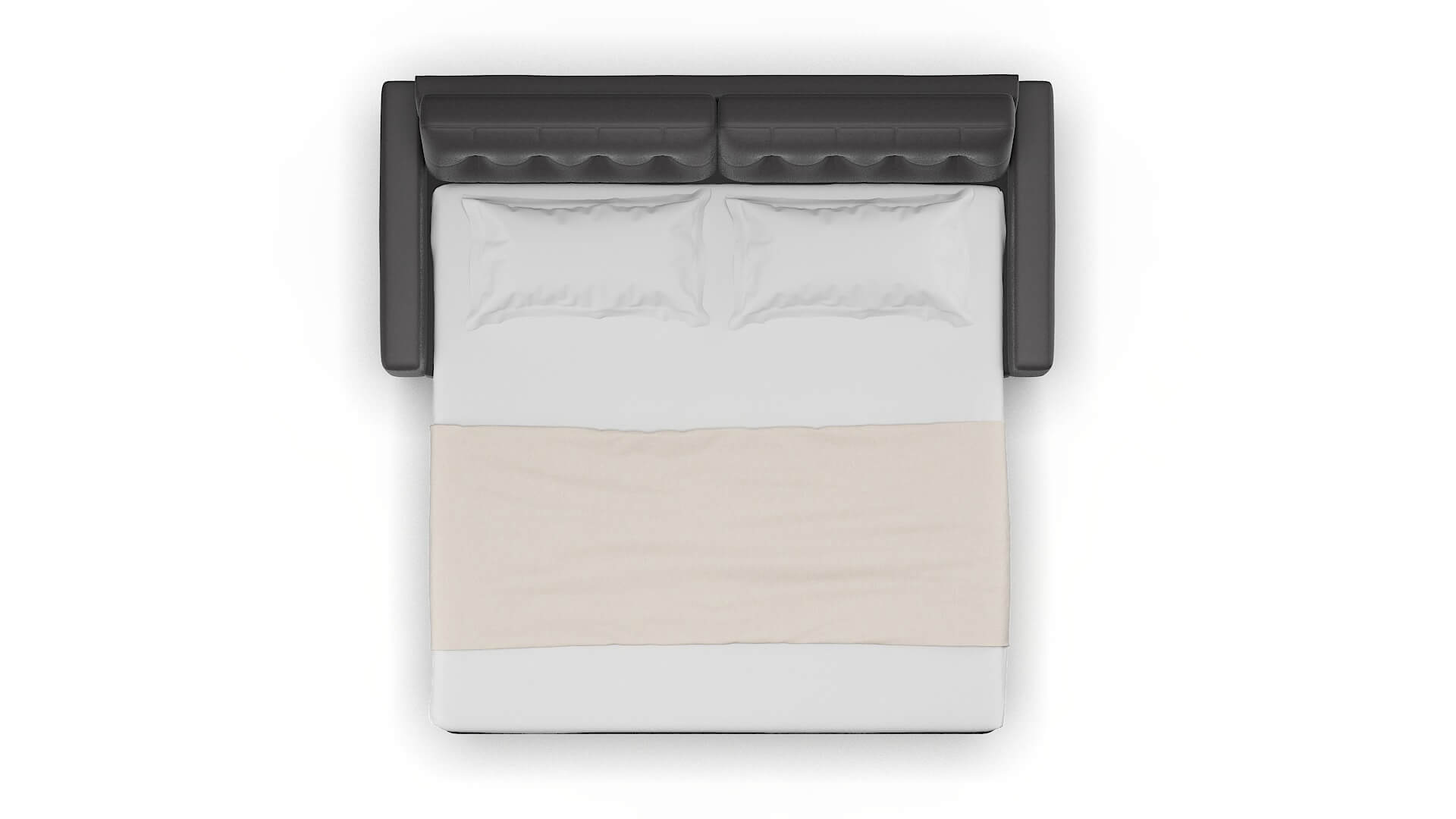 Milan Royale Eclipse Sofa Sleeper Espresso legs 3