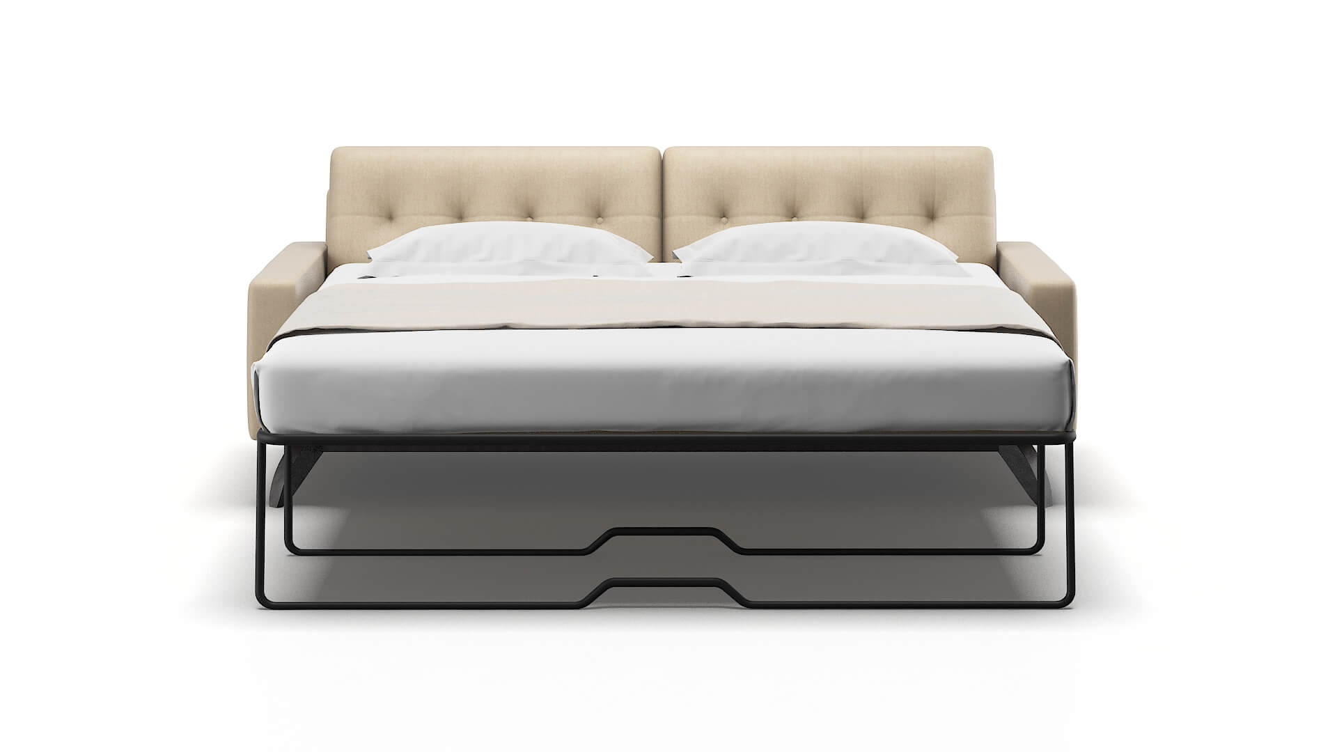 Milan Royale Mondo Sofa Sleeper Espresso legs 1