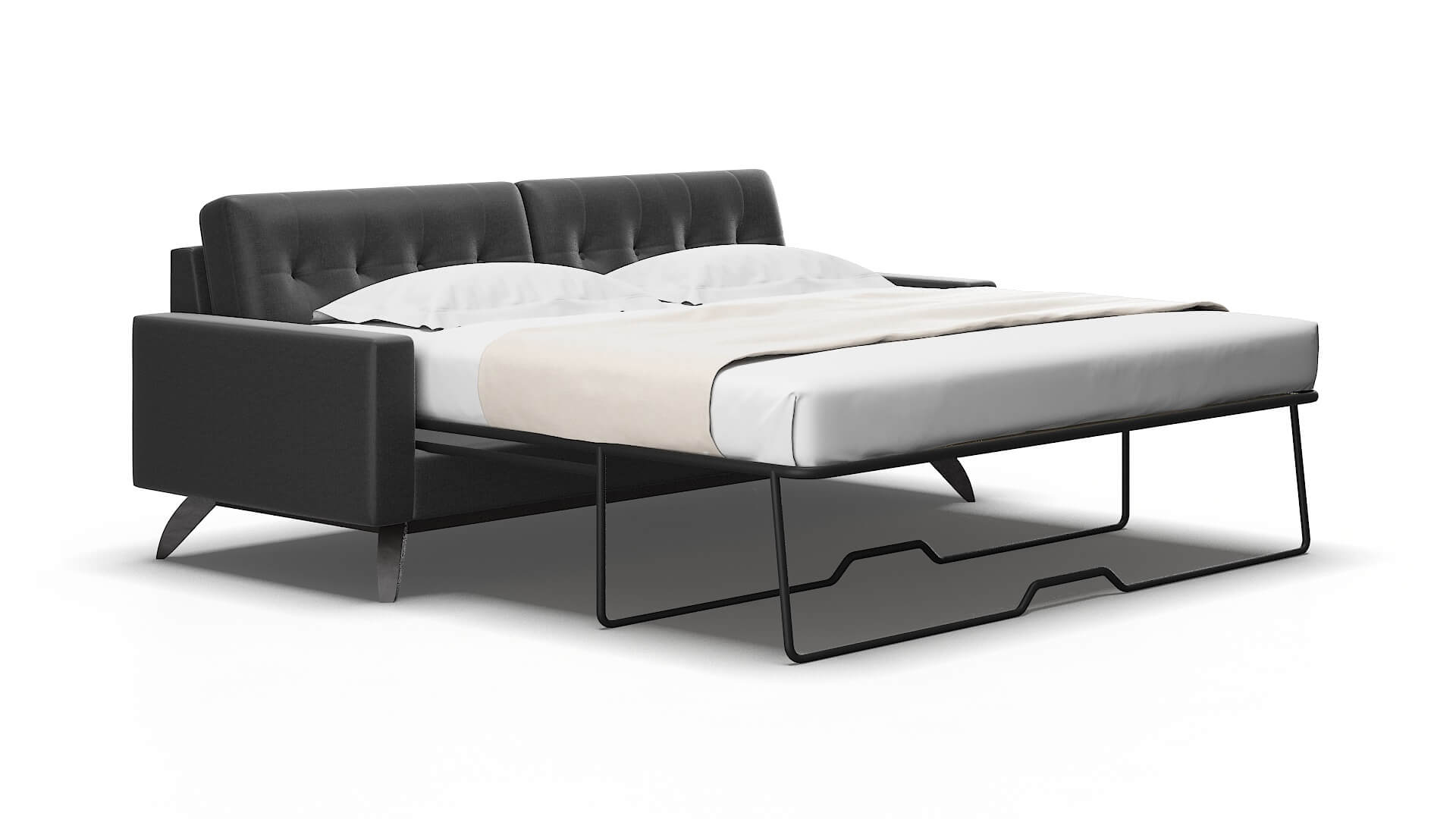 Milan Sosoftness 54 Sofa sleeper Espresso Legs  2