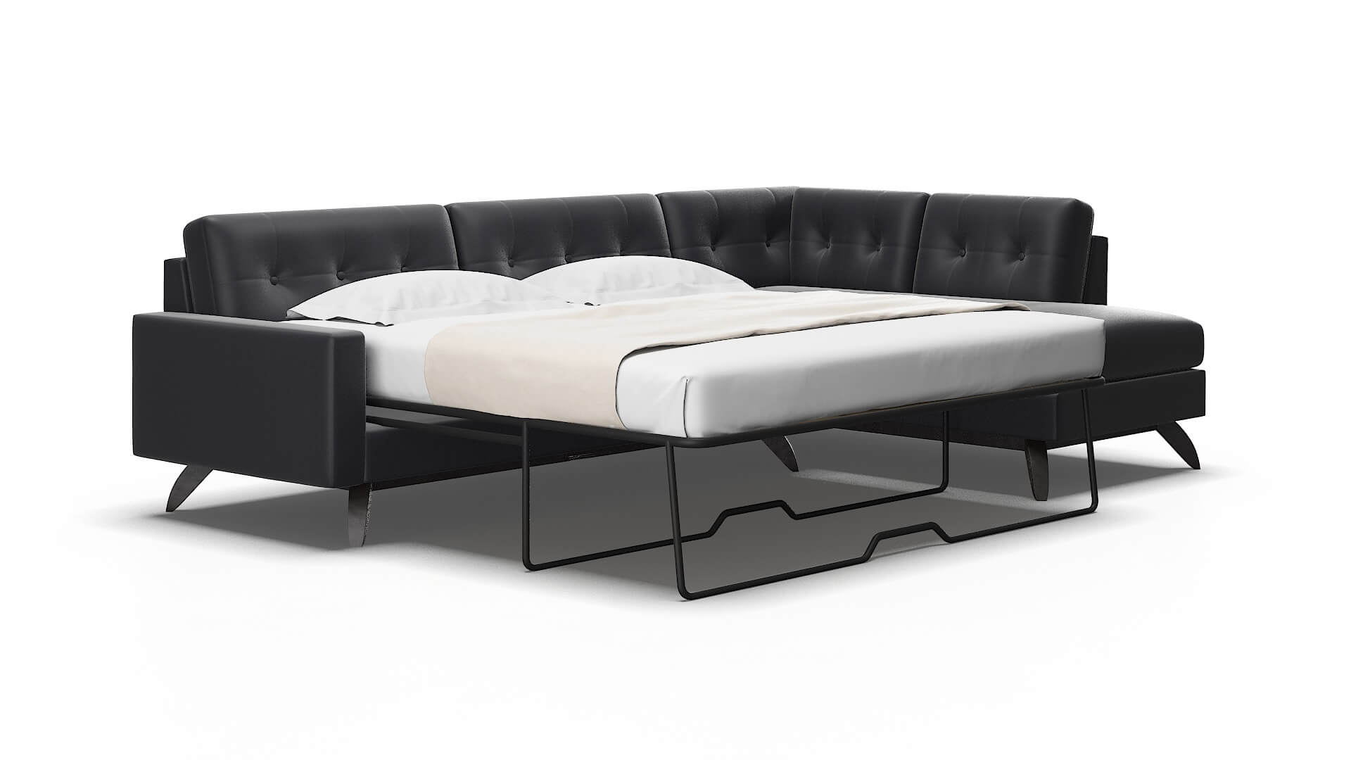 Milan Urban_d eclipse Panel sleeper Espresso Legs  2