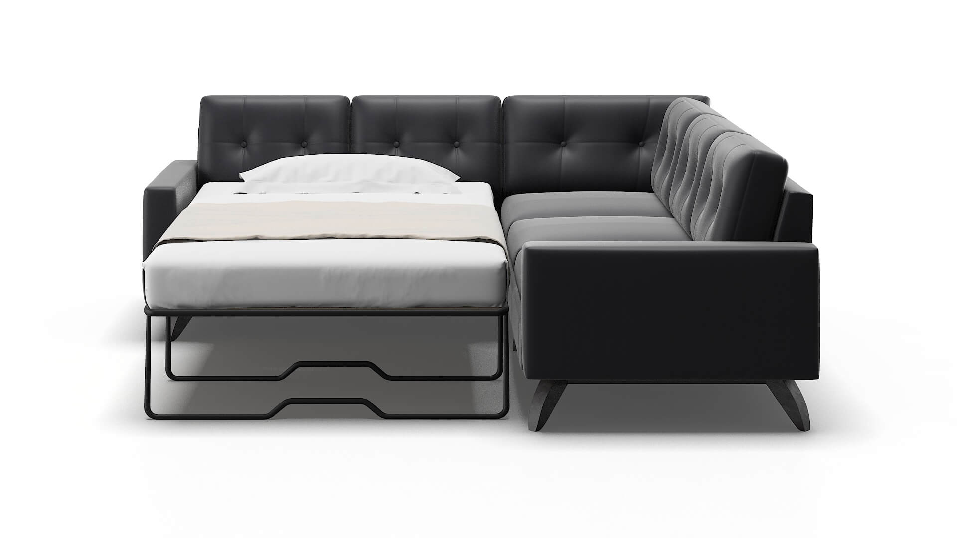 Milan Urban_d Eclipse Sectional Sleeper Espresso legs 1