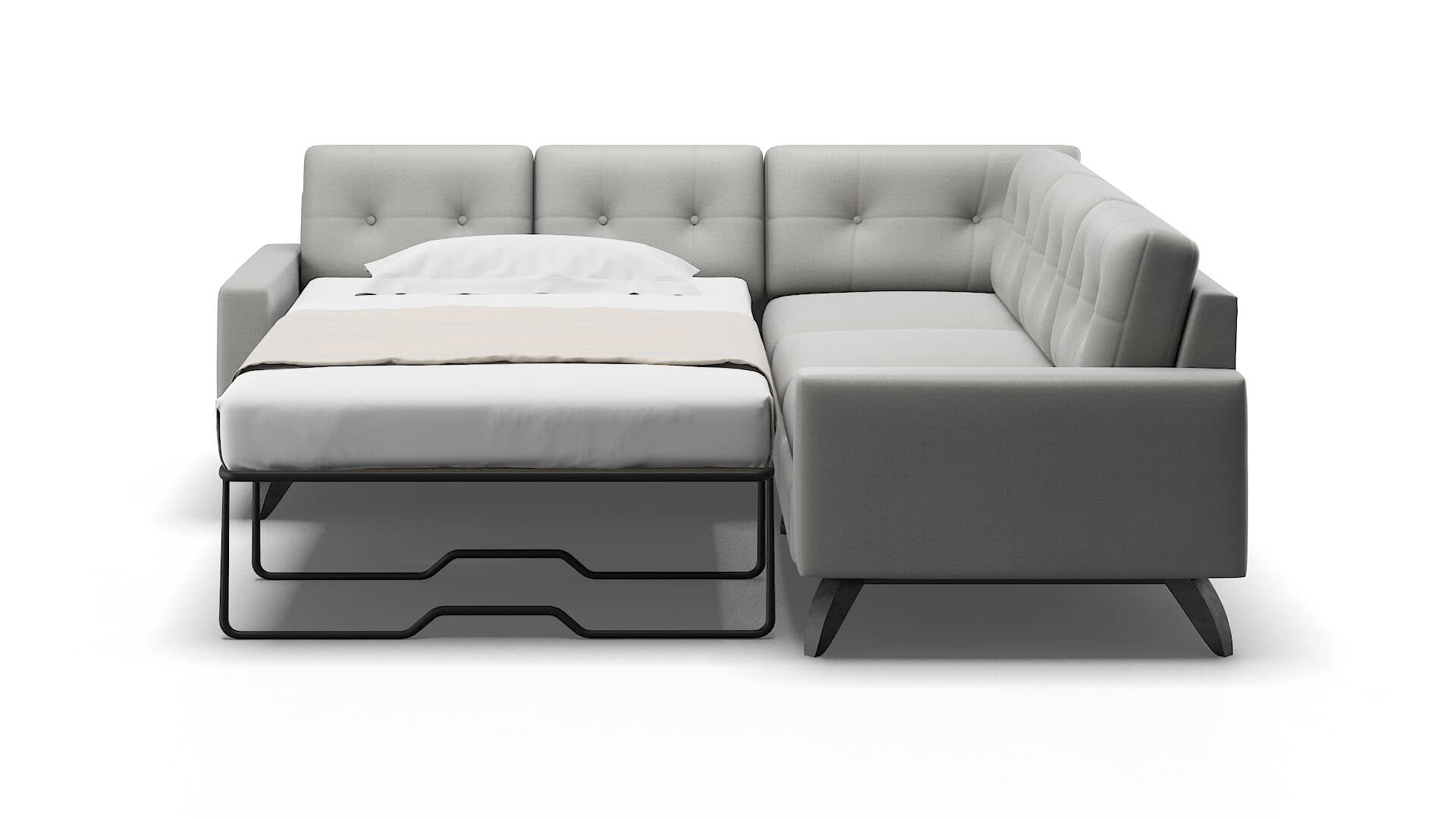 Milan Urban_d Pepper Sectional Sleeper Espresso legs 1
