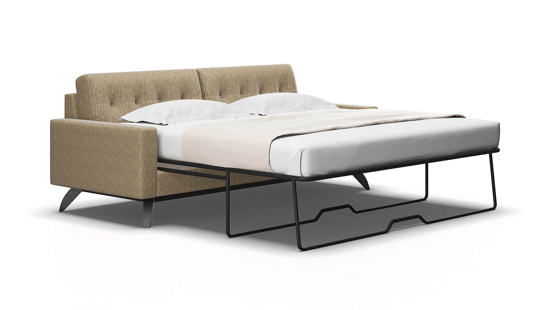 Milan Venus mocha Sofa sleeper Espresso Legs  2