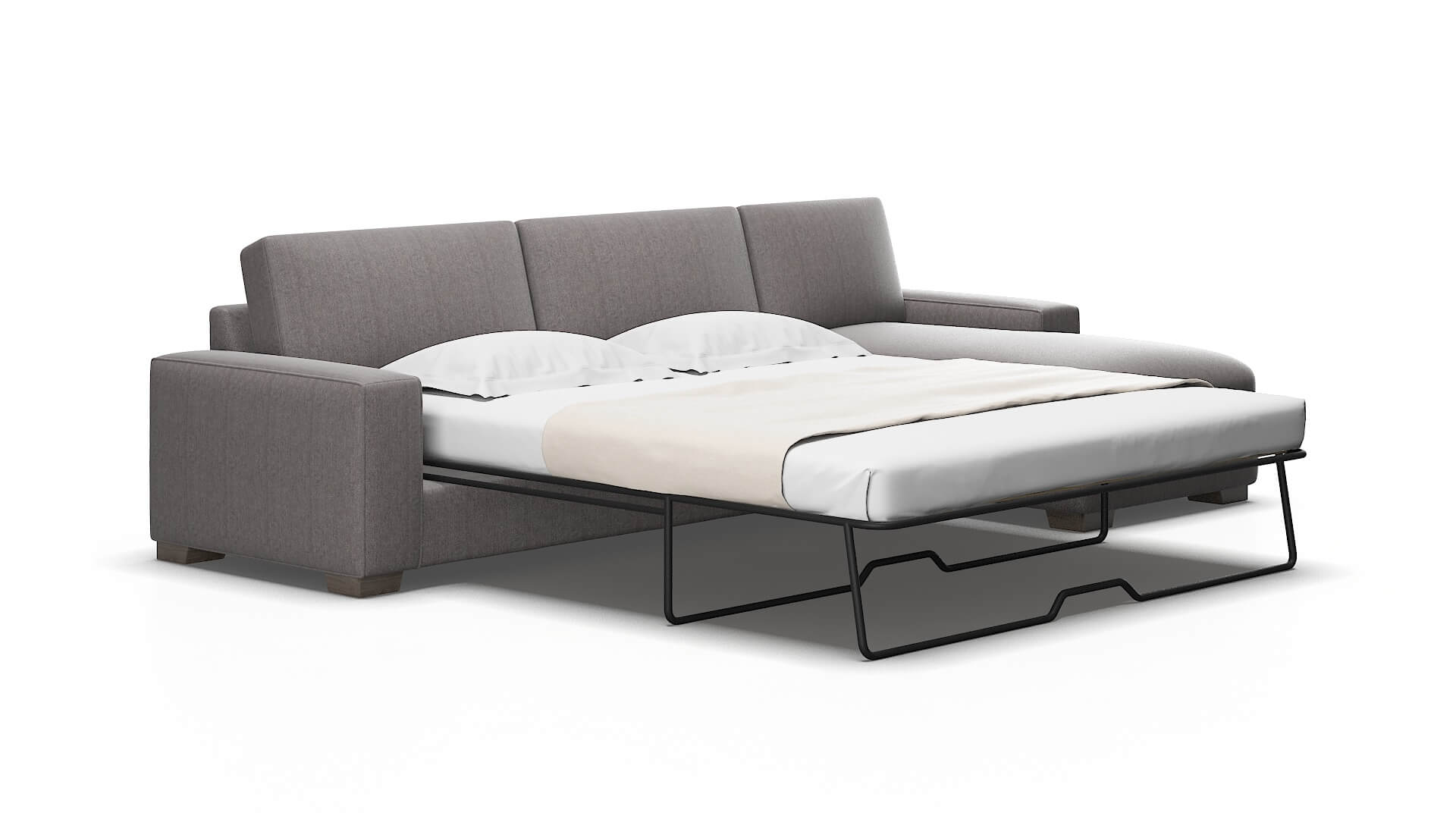 Monaco Atlas_plz silver Panel sleeper Espresso Legs  2