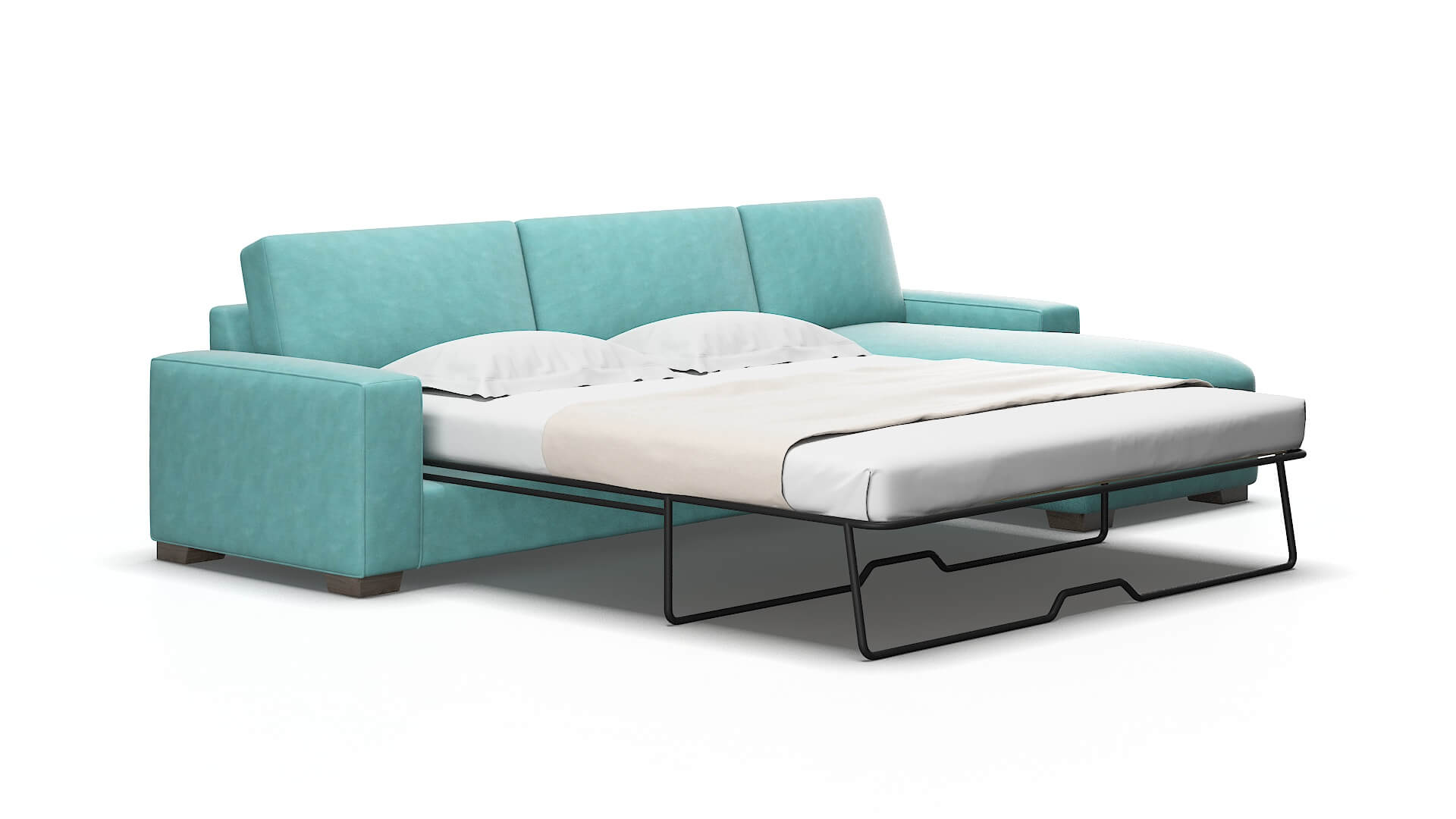Monaco Avalon_hp aqua Panel sleeper Espresso Legs  2