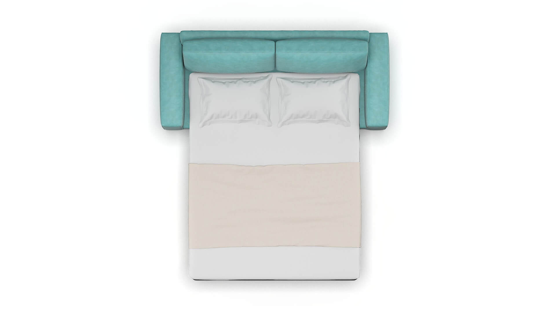 Monaco Avalon_hp Aqua Sofa Sleeper Espresso legs 3