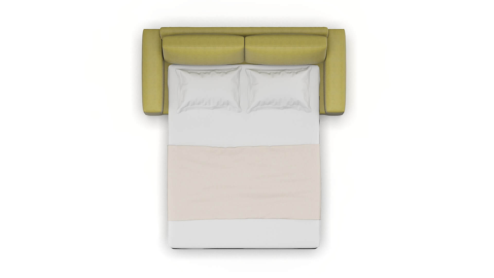 Monaco Bella Apple Sofa Sleeper Espresso legs 3