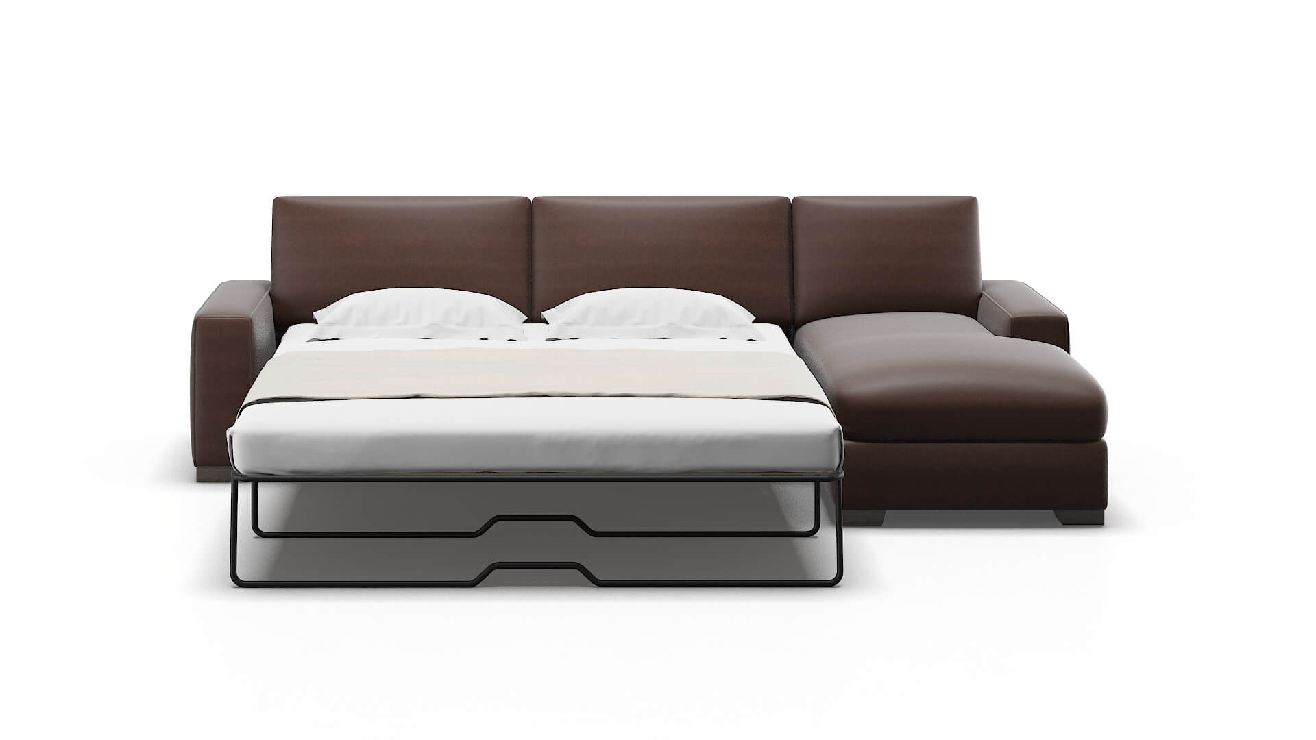 Monaco Bella Espresso Panel Sleeper Espresso legs 1