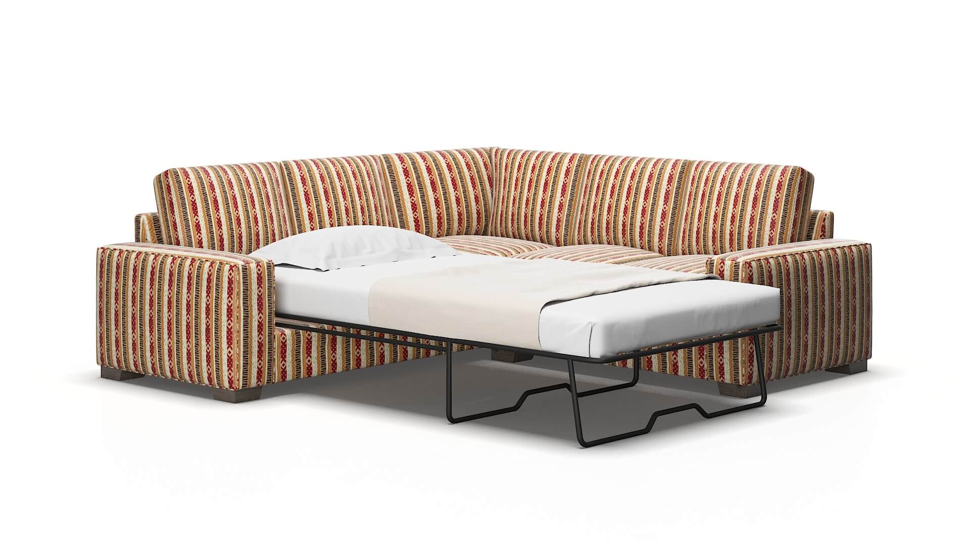 Monaco Bodhi Tango Sectional Sleeper Espresso legs 2