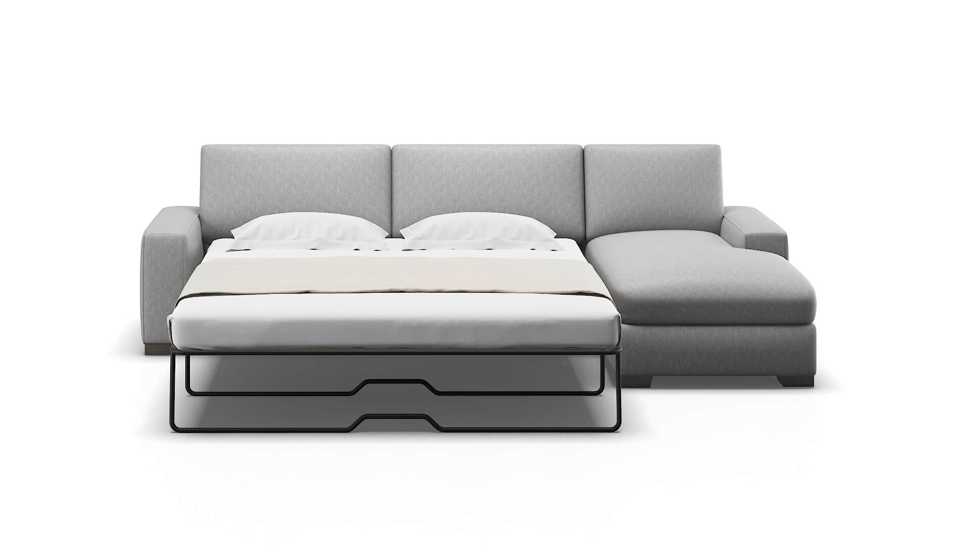 Monaco Bungalow Graphite Panel Sleeper Espresso legs 1