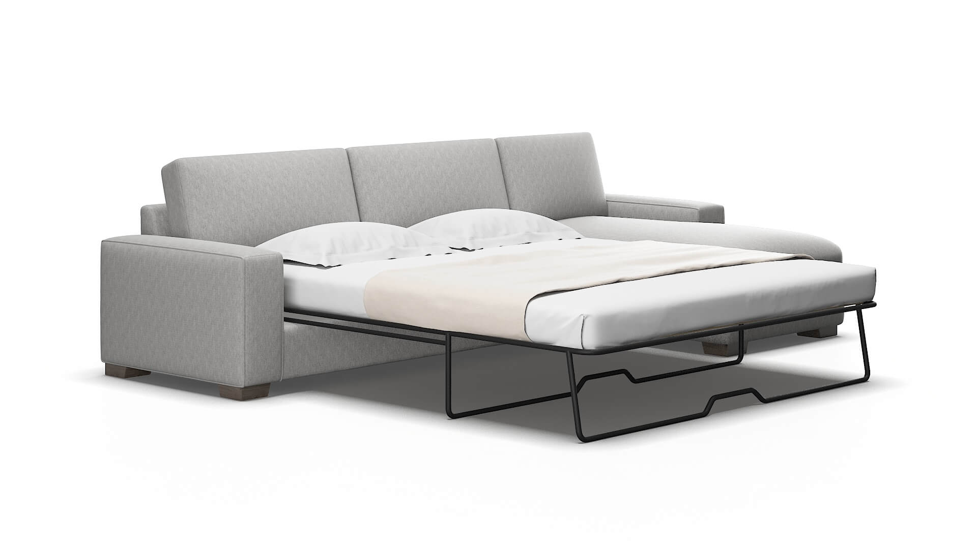 Monaco Bungalow Graphite Panel Sleeper espresso legs 2